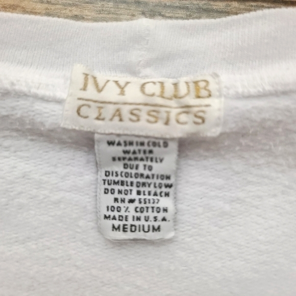 Made in the USA Oversized Sweatshirt Size Medium - Picture 9 of 10